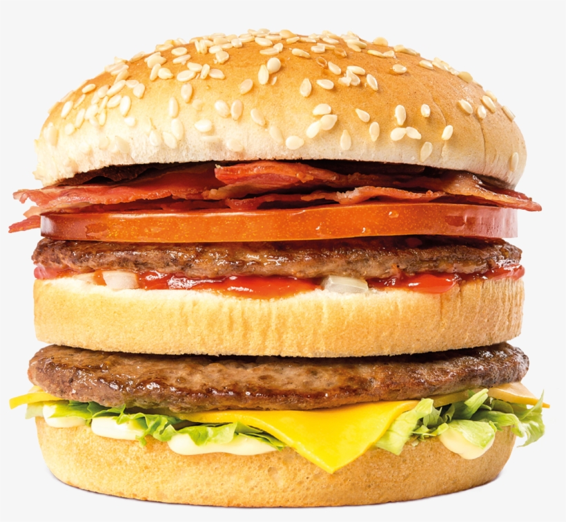 Smokey Bacon Burger - Smokey Bacon Burger Supermacs, transparent png download
