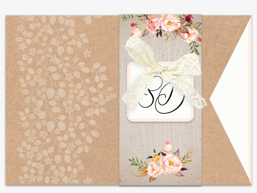 Response Card Rustic Nature Suite, transparent png download