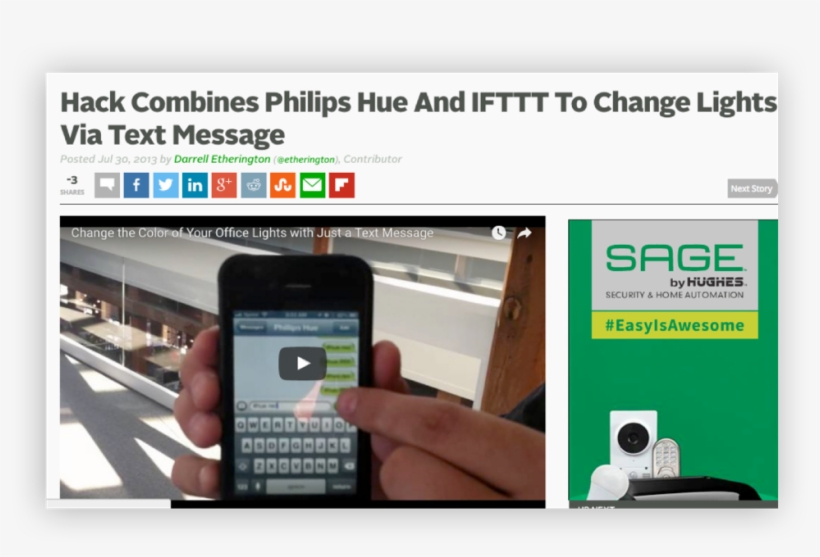 A Few Days Later, Darrell Shared The Article On Techcrunch - Iphone, transparent png download