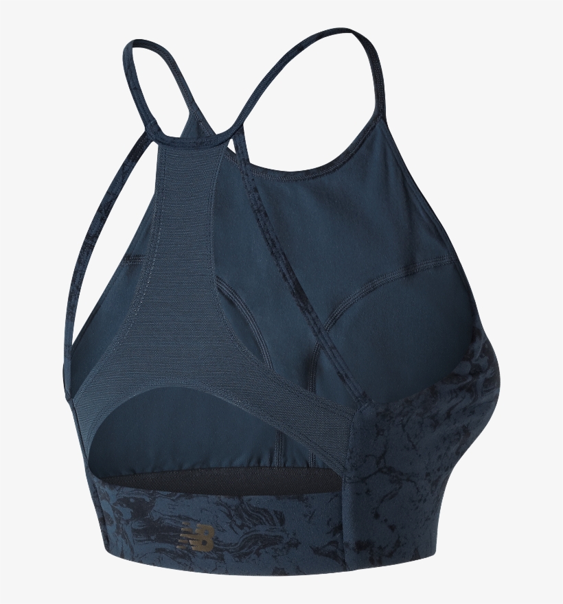 Women's Print Evolve Halter Crop Bra - Sports Bra, transparent png download