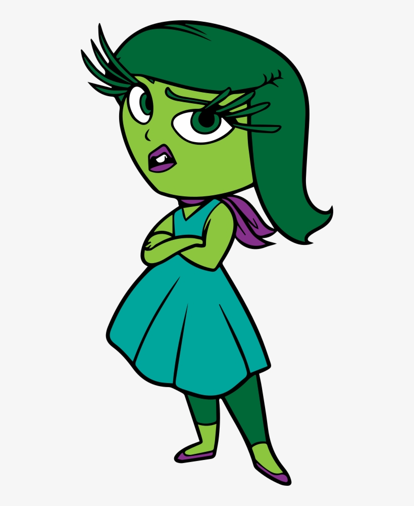 Disgust, Disgust - Inside Out Transparent PNG - 500x920 - Free Download on  NicePNG, image size:820x1000