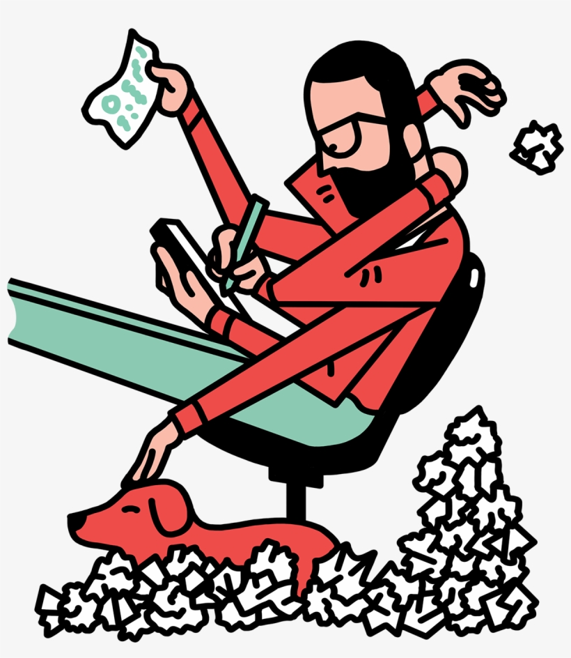 Busy Creative Working - Sam Island, transparent png download