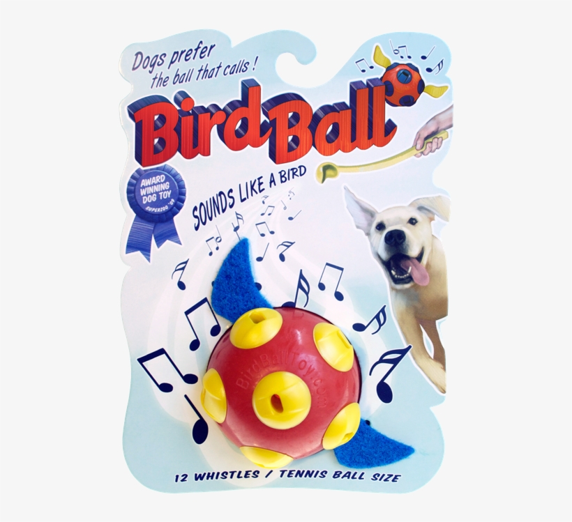 Birdball Whistling Fetch Toy For Dogs - Dog Toy, transparent png download