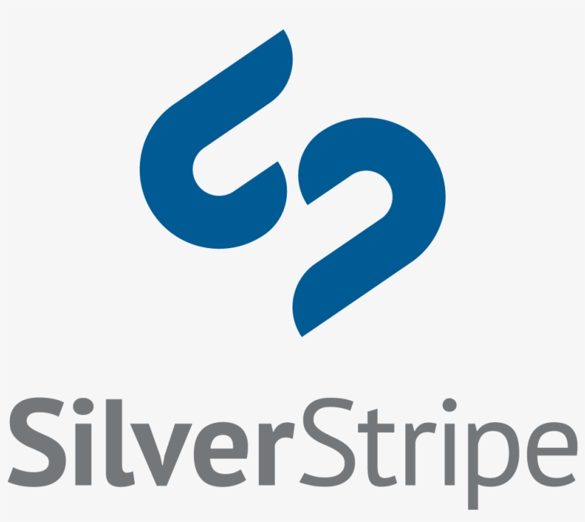 Logotype Stacked Web Png - Silver Stripe, transparent png download