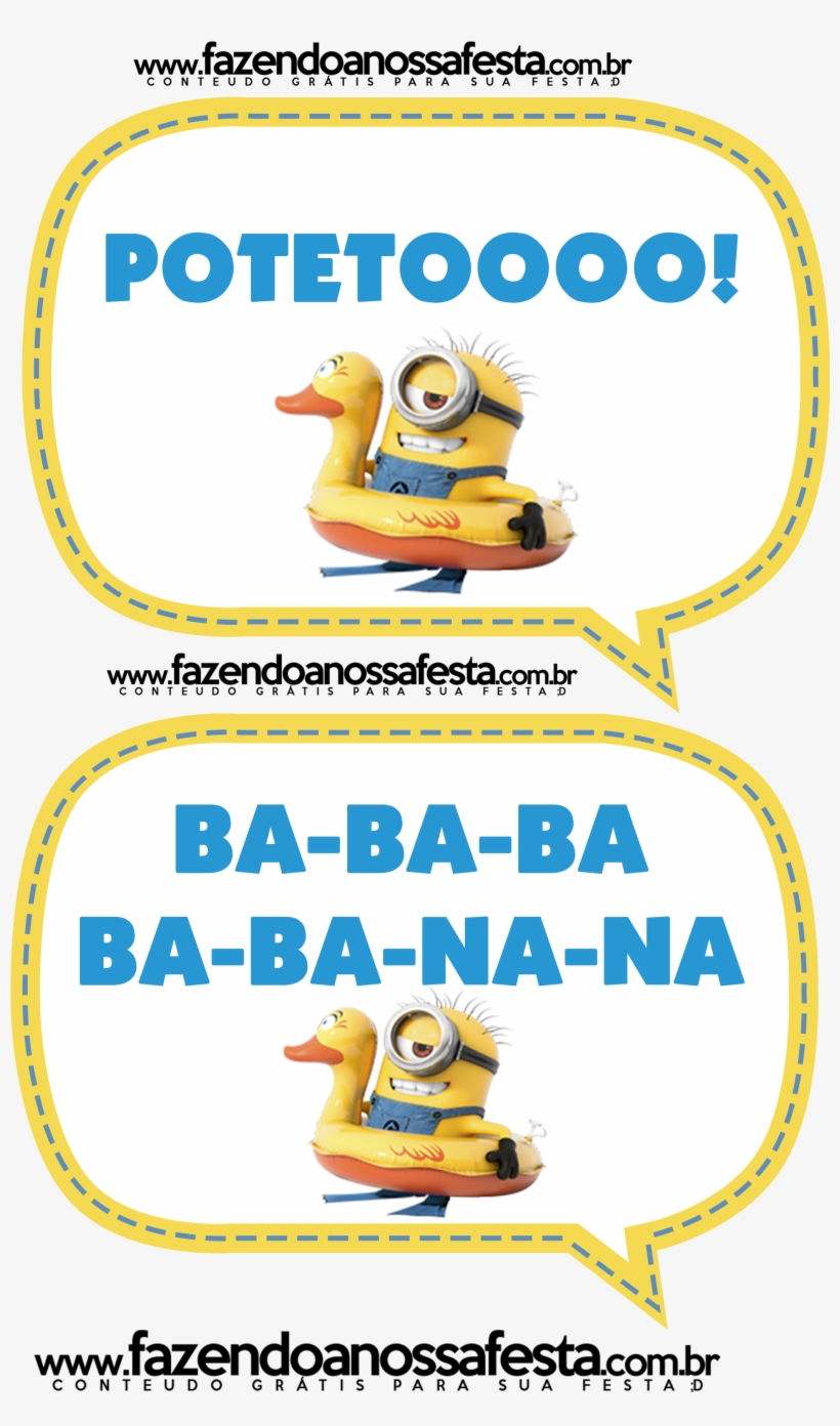 Plaquinhas Divertidas Dos Minions - Wall-ah! Minions Bath Time Wall Decal Sets, transparent png download