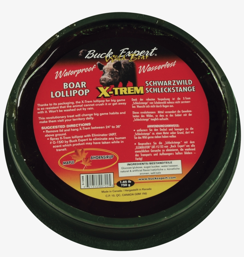 X-trem Wild Boar Maple Lollipop, transparent png download