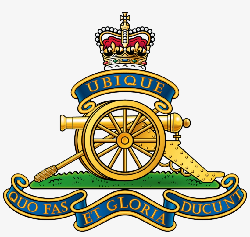Royal Artillery Cap Badge - Royal Artillery Logo, transparent png download
