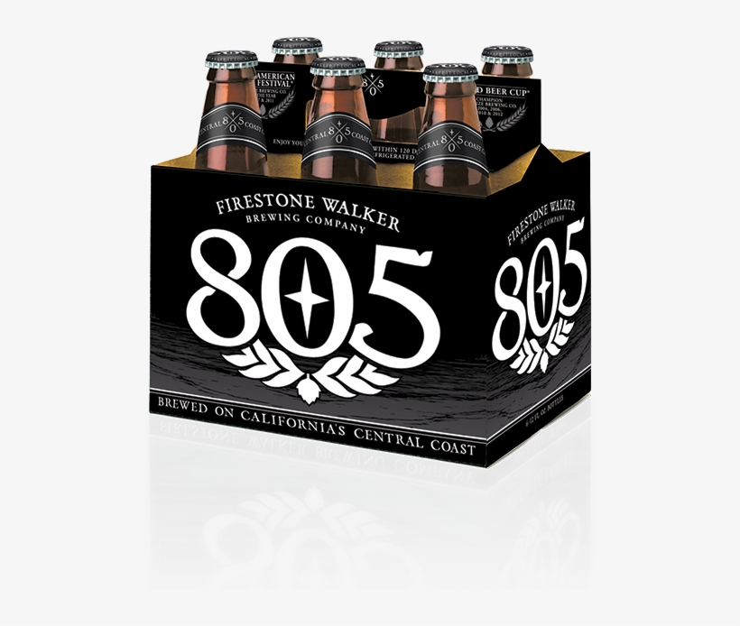 Firestone Walker 805, 6 Pack Bottle - Firestone Walker 805, transparent png download
