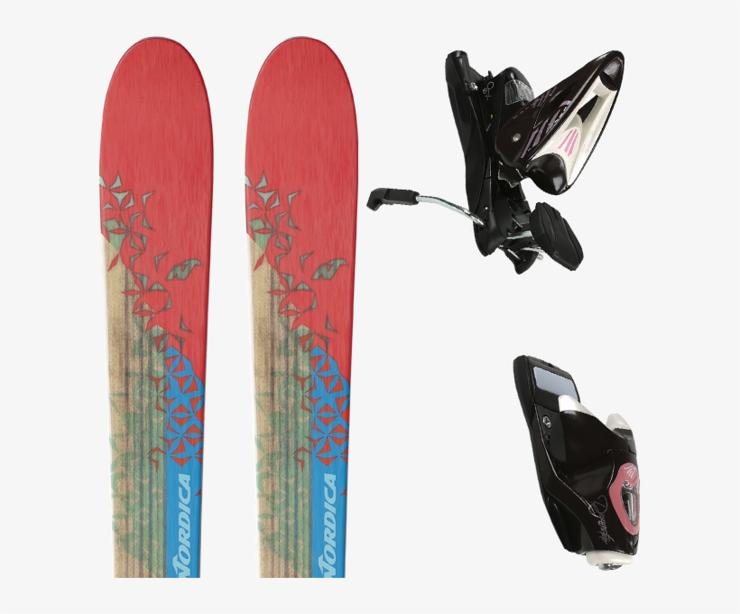 Nordica Belle 88 2017 Dynastar Nx W 10 B90 Copper Pink - Fischer Koa 88 Ti W, transparent png download