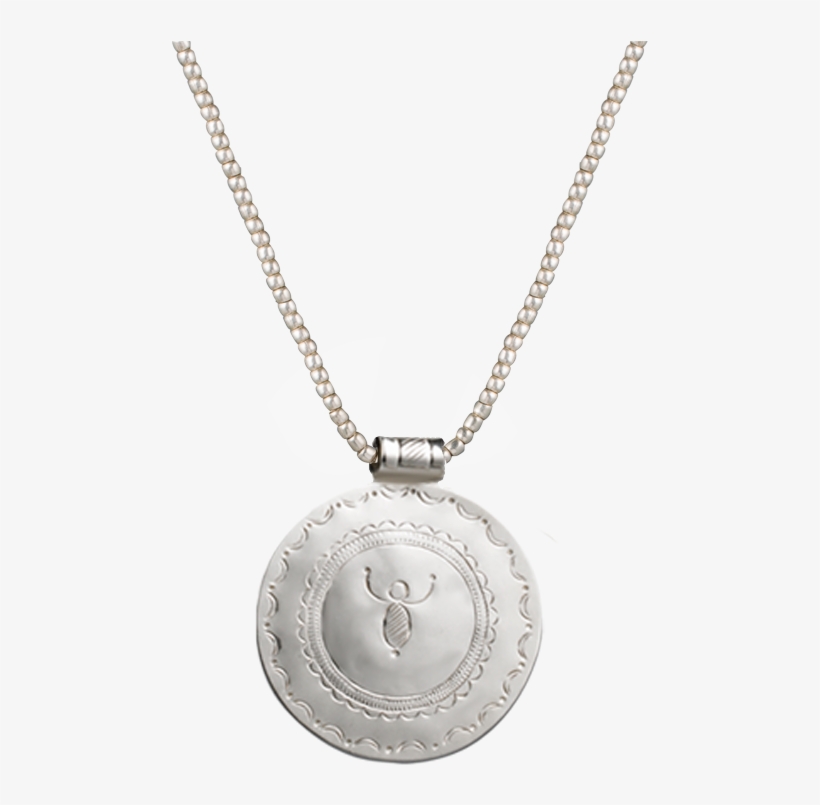 Silver Necklace Tupv Ring Ancestor Alwe Protection - Necklace, transparent png download