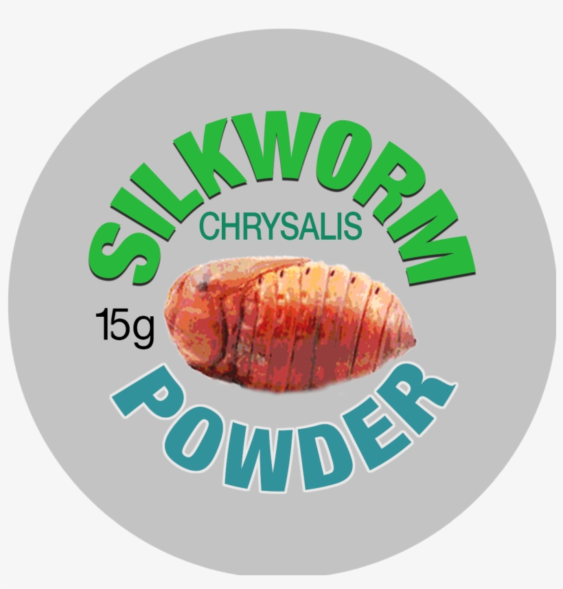 Silkworm Chrysalis Powder Silkworm Powder Quarter Silkworm - Label, transparent png download