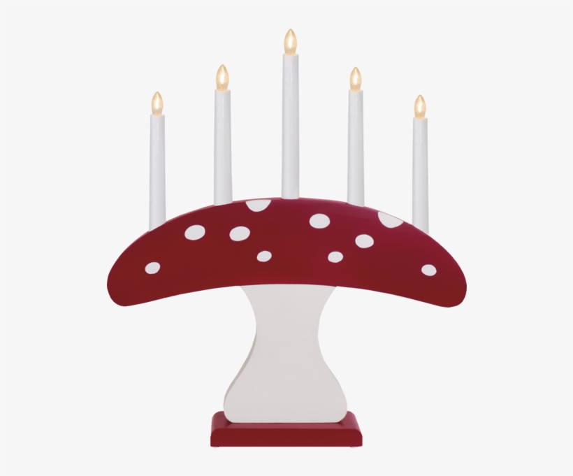 Candlestick Alvin - Star 44 Cm Gift Box Alvin Candlestick Red, transparent png download