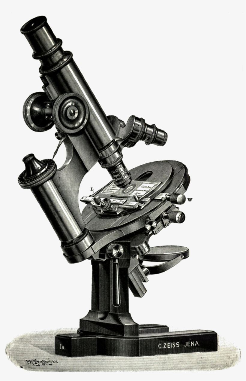 Ottův Slovník Naučný - Microscope, transparent png download