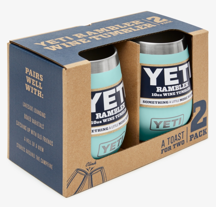 Yeti Rambler 10 Oz Wine Tumbler 2 Pack - Yeti 10 Oz Rambler Wine Tumbler 2-pack, transparent png download
