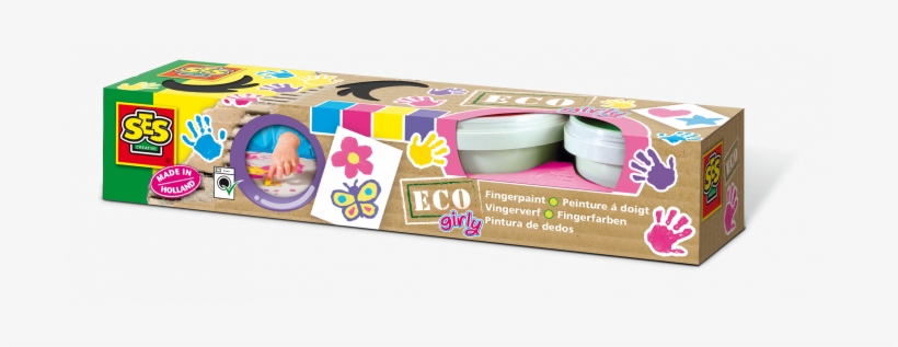 Ses - Eco Vingerverf Girly, transparent png download