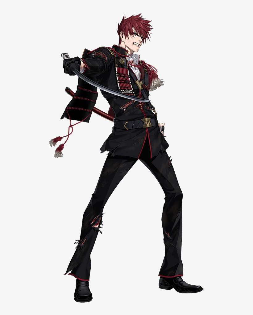 大包平 Gray Eyes, Fire Emblem, Katana, Touken Ranbu, - Touken Ranbu Ookanehira, transparent png download