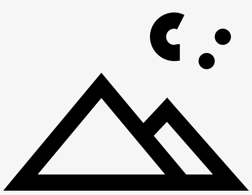 Night Landscape Icon - Icon, transparent png download