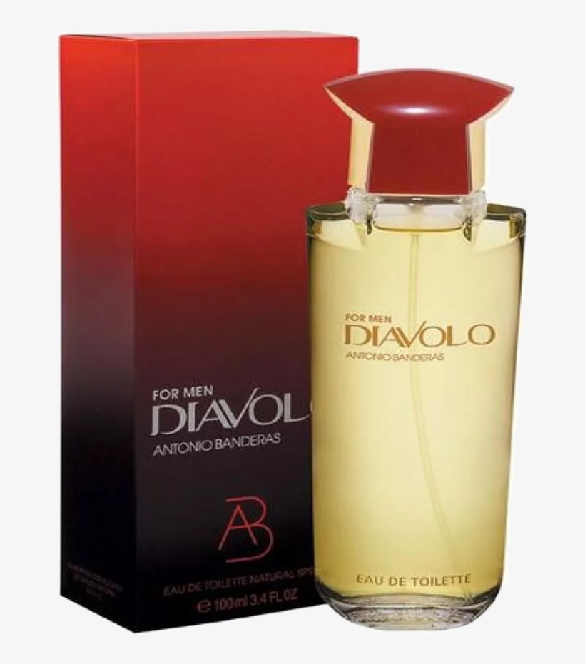 Diavolo Eau De Toilette - Antonio Banderas Diavolo 100 Ml, transparent png download