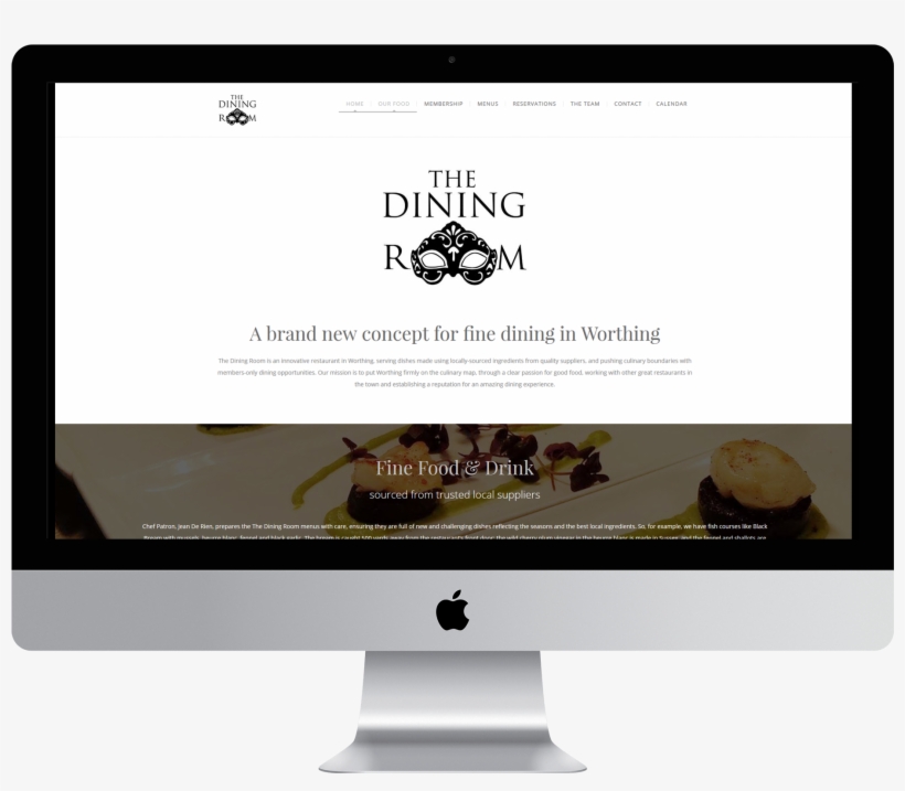 The Dining Room - Imac 21.5 Inch Computer, transparent png download