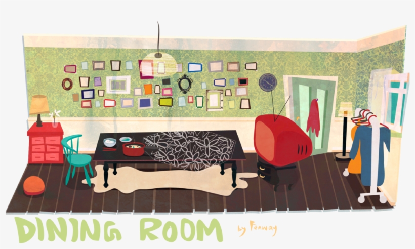 Diningroom-01 O, transparent png download