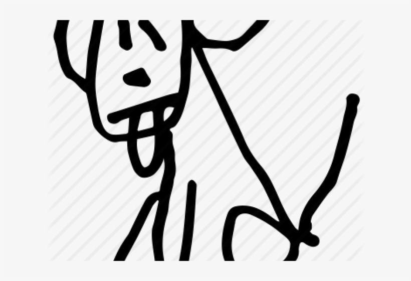 Drawn Animal Icon - Drawing, transparent png download