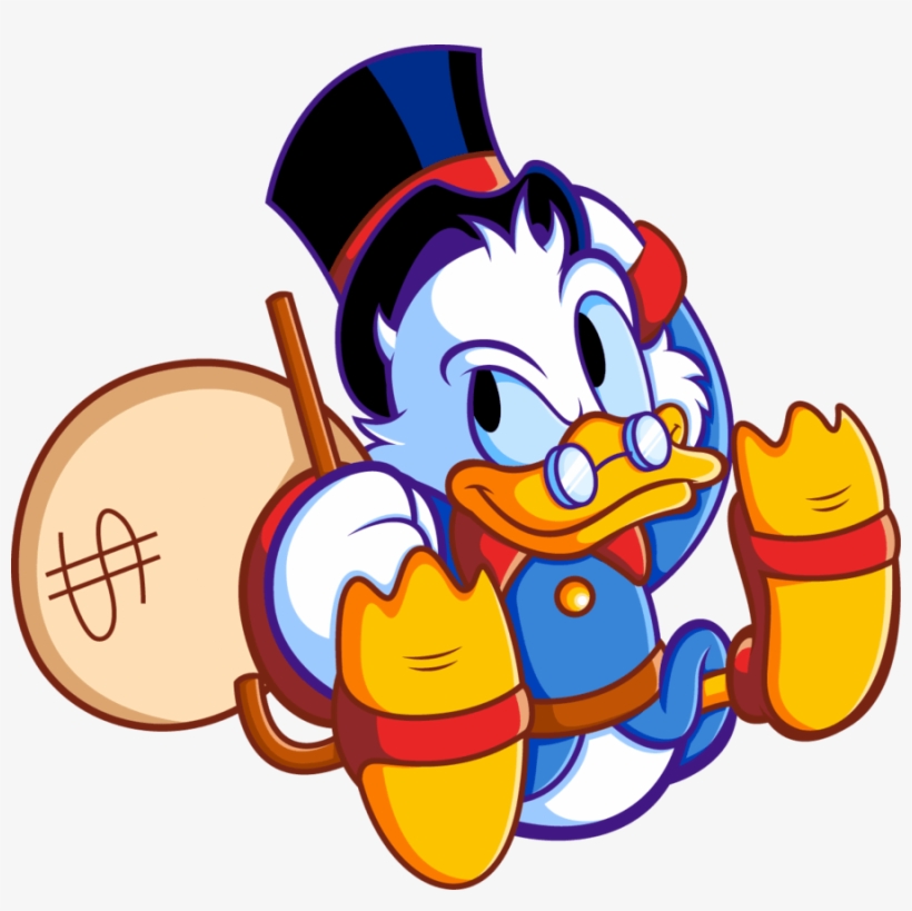 Scrooge - Browsing - Imagens Turma Do Mickey, transparent png download