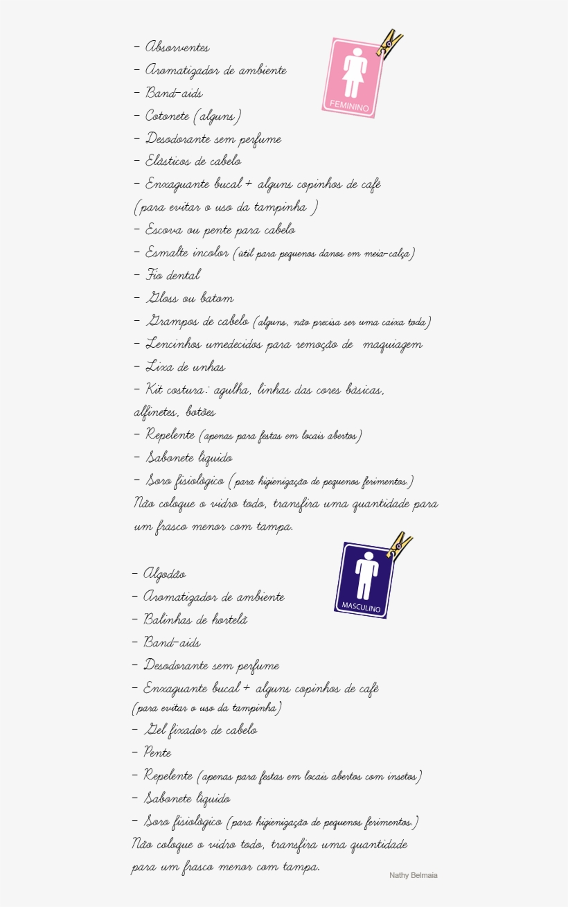 O Que Colocar - Manual De Uso Do Kit Ressaca, transparent png download