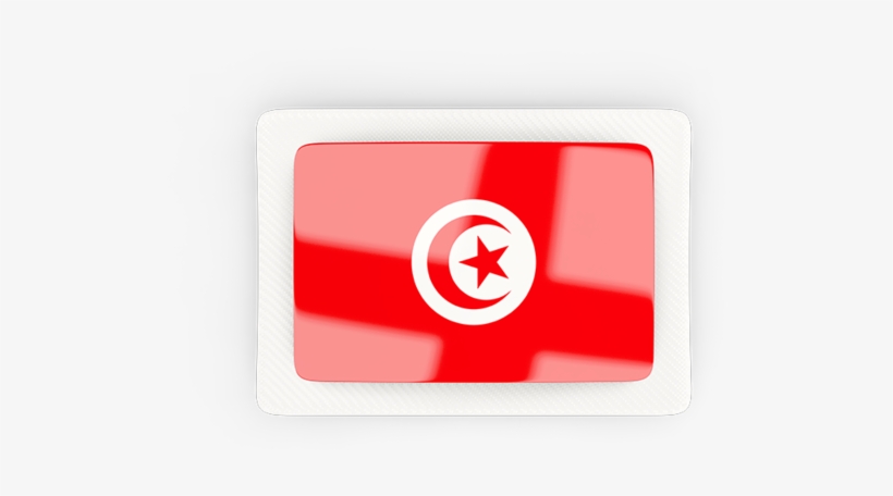 Illustration Of Flag Of Tunisia - Tunisia Flag, transparent png download