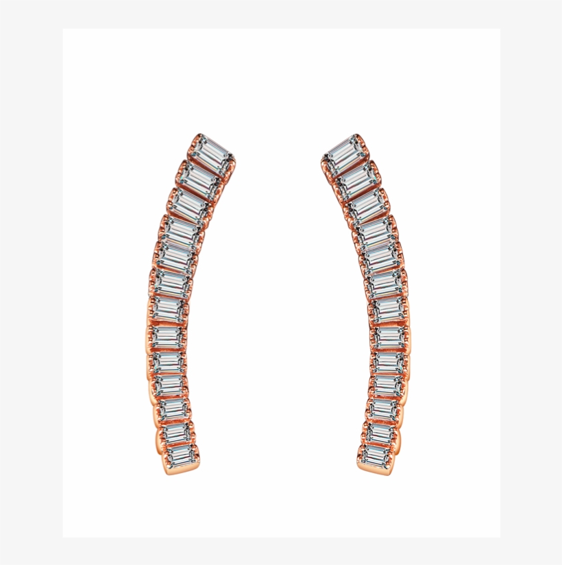 Diamond Bar Png Clip Art Transparent Download - Bar Earrings, transparent png download