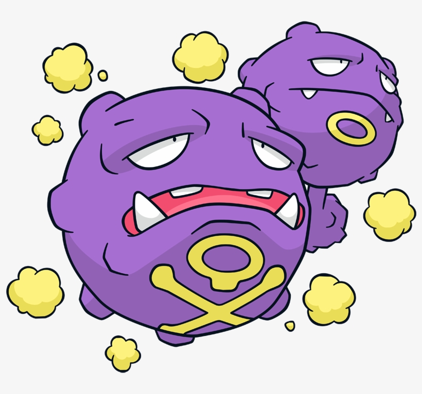 Type Is Weezing Pokemon, transparent png download