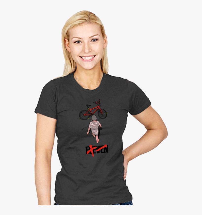 Eleven - Womens - T-shirts - Ript Apparel - Ript Apparel Calavera Cheshire Cat - Womens Black, transparent png download