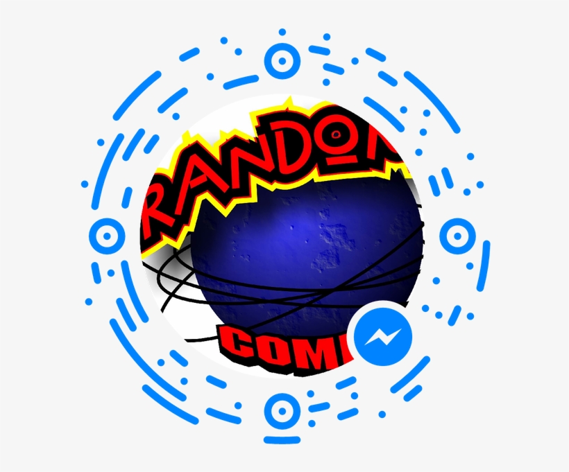 Foto Tomada En Random Comics Por Random Comics El 6/22/2016 - Facebook Messenger Code, transparent png download