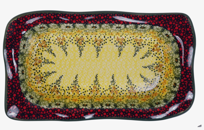 5" Rectangular Wavy Baker - Rectangle, transparent png download