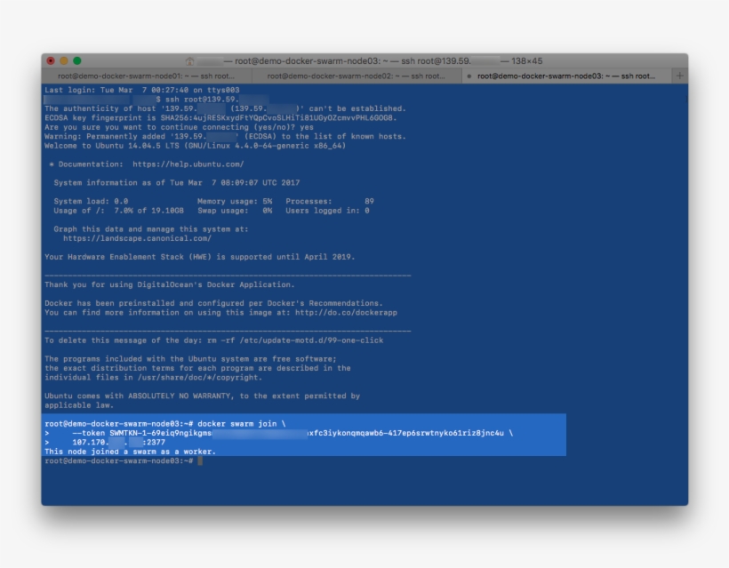 Swarm Join - Ssh, transparent png download