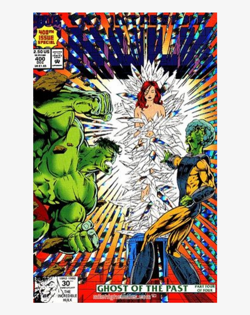Купете Comics 1992-12 The Incredible Hulk - Incredible Hulk 1968 400 Deus Ex Machina, transparent png download
