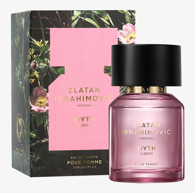 Zlatan Ibrahimovic Parfums Myth Bloom Femme Eau De, transparent png download