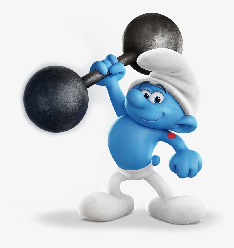 Chalk Zoners - Smurfs The Lost Village Hefty, transparent png download
