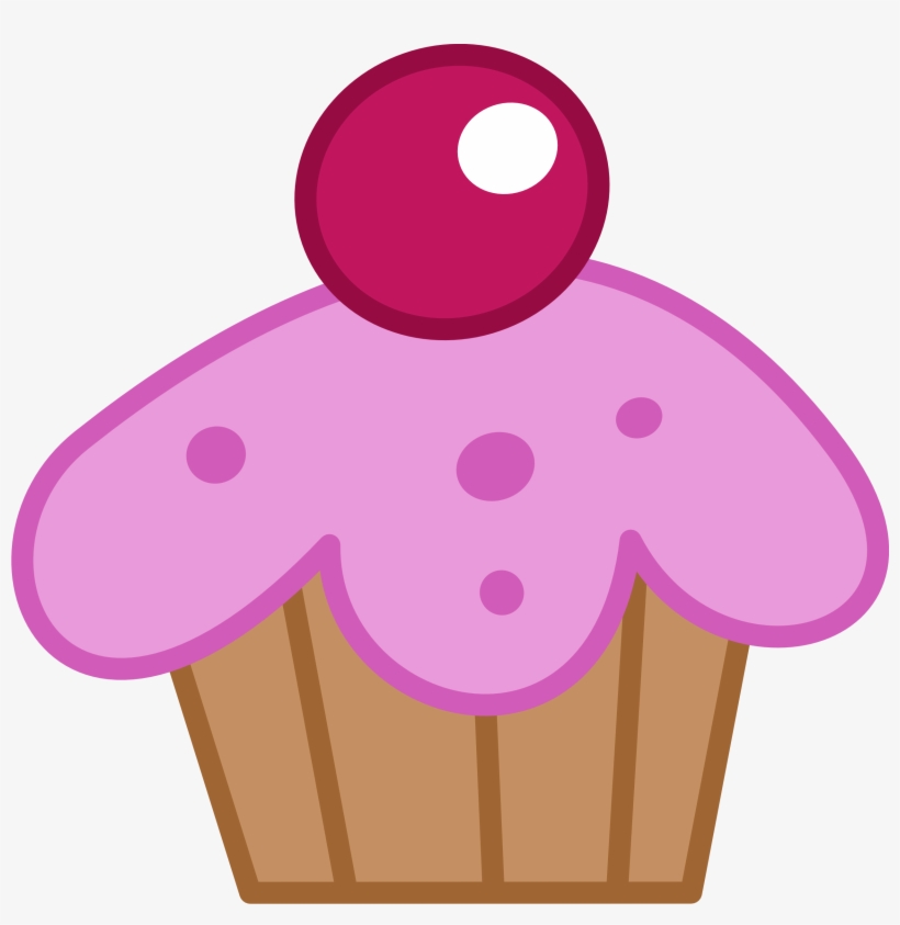 Perplexedpegasus, Background Human, Blueberry Cake, - My Little Pony Cupcake Cutie Mark, transparent png download