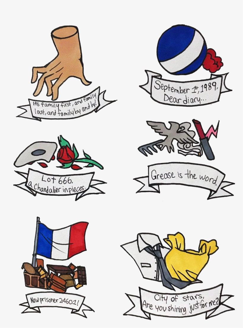 Heathers The Musical Stickers, transparent png download