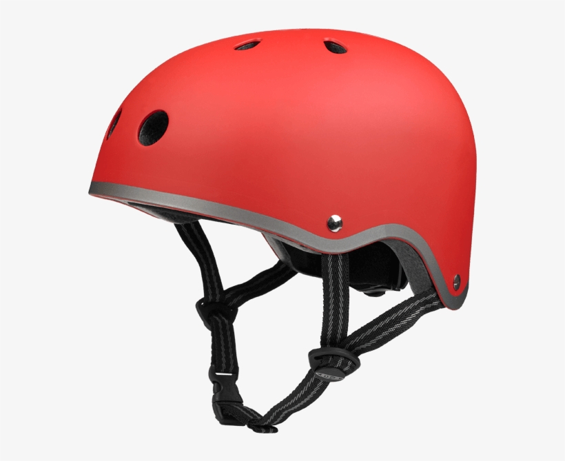 Micro Helmet Matt Red - Micro Scooter Micro Safety Helmet Red Medium, transparent png download