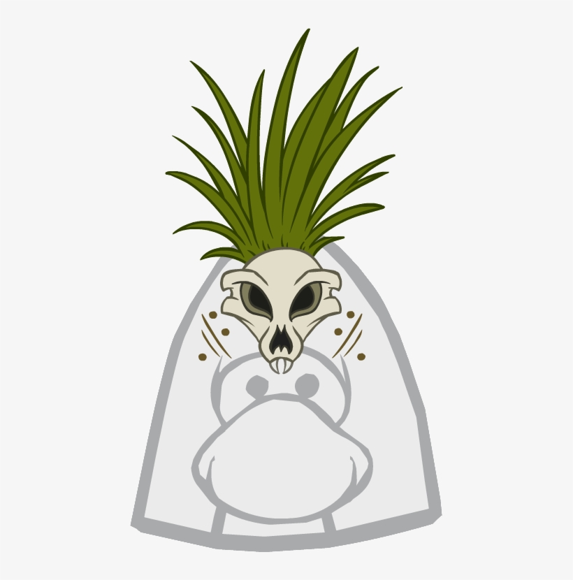Primal Headdress - Club Penguin The Right, transparent png download