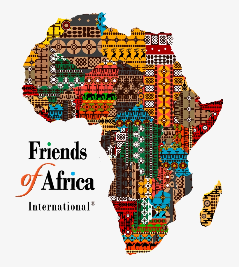 Here's - Africa Map Art Work, transparent png download