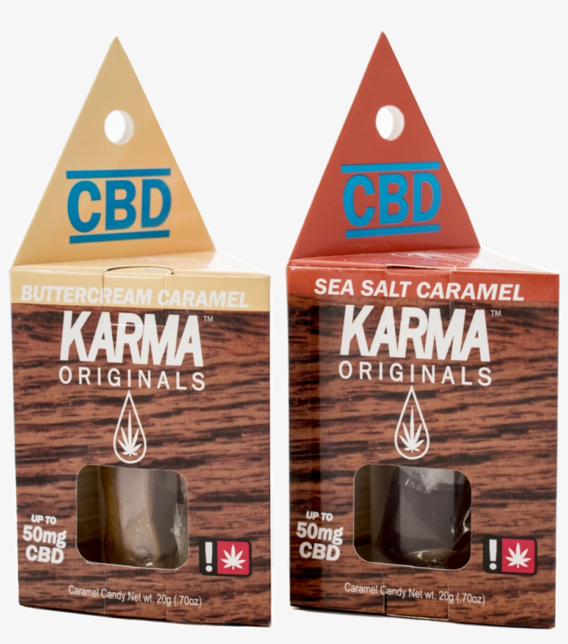 Announcing New Karma Originals Cbd Caramel Edibles - Jpeg, transparent png download