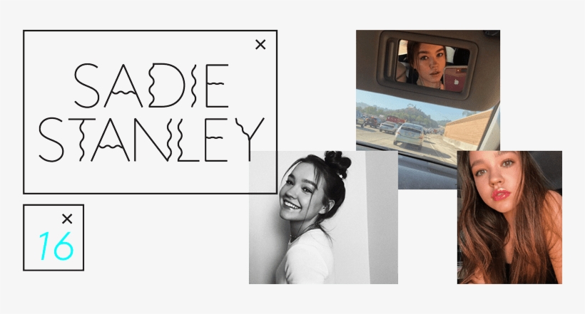 Grab Your Beeper, Because Sadie Stanley Is About To - Collage, transparent png download