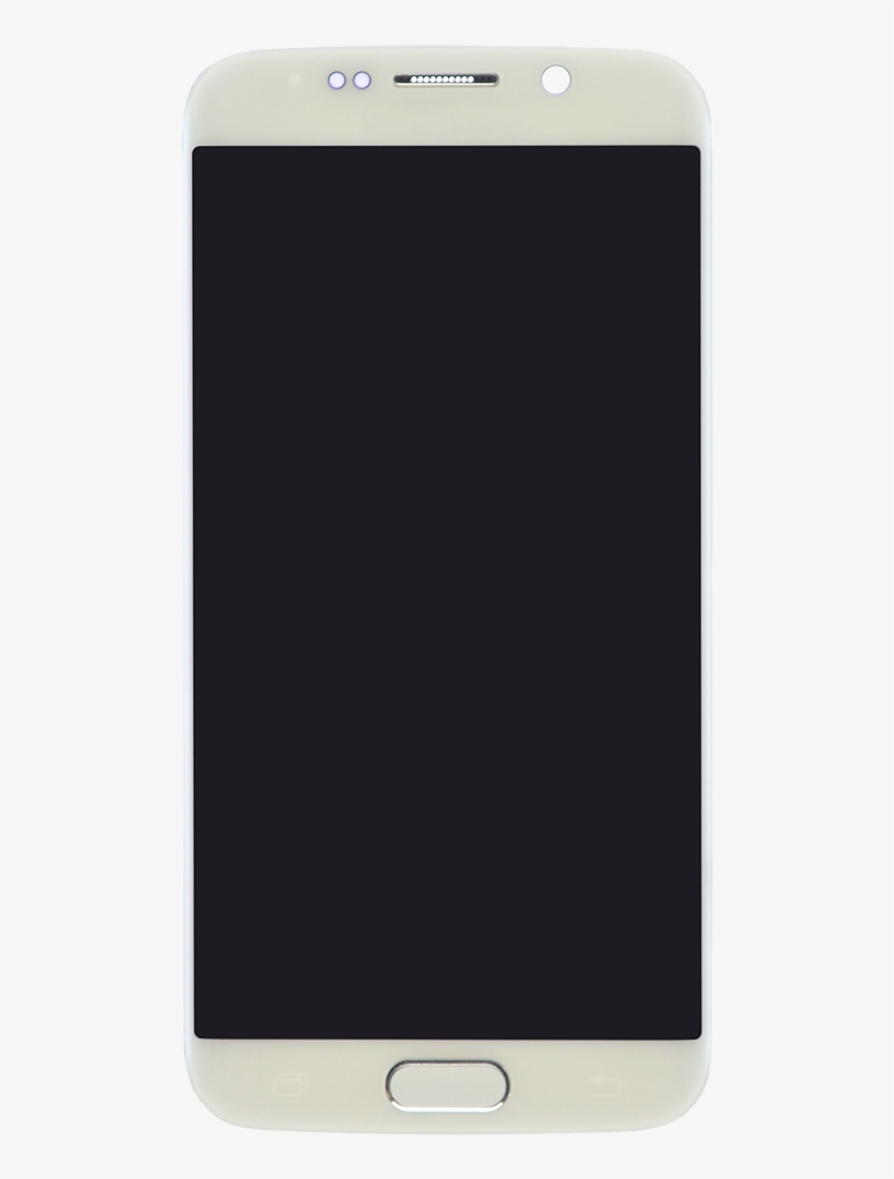 Samsung Galaxy S6 Edge White Pearl Display Assembly - Iphone 7 Gold Mockup, transparent png download