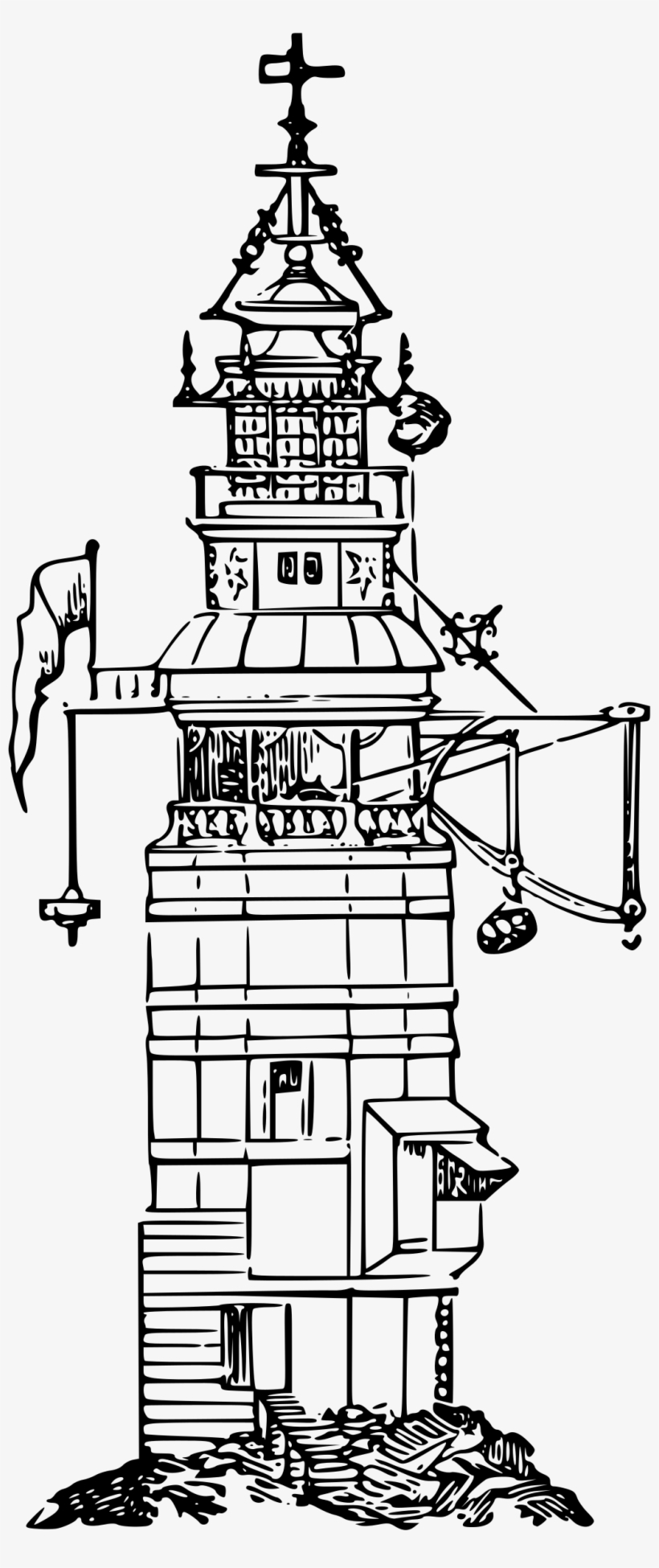 This Free Icons Png Design Of Old Lighthouse 2, transparent png download