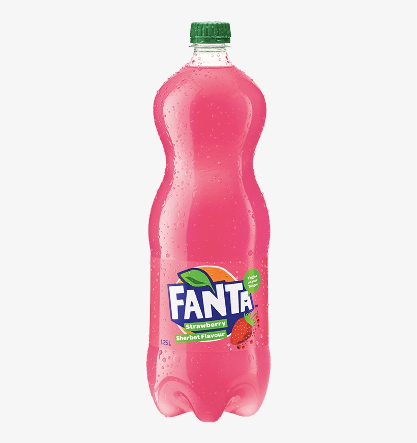 Fanta Strawberry Sherbet - Fanta Passionfruit, transparent png download