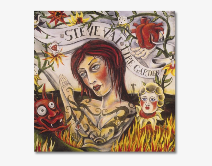 Fire Garden Cd - Steve Vai Fire Garden, transparent png download