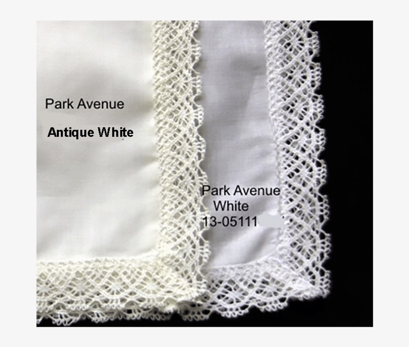 Park Avenue Lace Handkerchiefs - Handkerchief, transparent png download