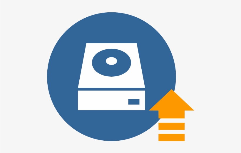 笔记本升级-hdd - Circle, transparent png download